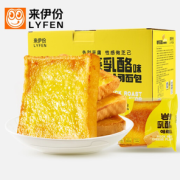 松软口感！LYFEN 来伊份 岩烧乳酪吐司 500g