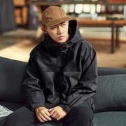 限尺码：TONLION 唐狮 男士连帽外套 男士休闲外套 62611FC0052443H901