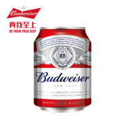 百威 经典醇正啤酒 255ml*24听