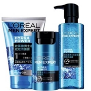 3日0点：L'OREAL PARIS 巴黎欧莱雅 男士水能玻尿酸8件套*2件