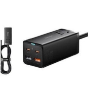 PLUS会员：BASEUS 倍思 GaN3 Pro 氮化镓 65W 二合一 桌面充电器/插线板（2A+2C+1AC）