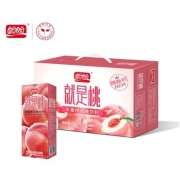 京东极速版、有券的上：PANPAN FOODS 盼盼 水蜜桃味饮料 250ml*18瓶