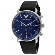 Emporio Armani 安普里奥阿玛尼  男士蓝色表盘手表 - AR11105