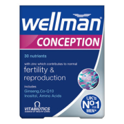 英国 vitabiotics 男性备孕复合维生素 30片 改善精子质量 提高活力