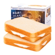 20点、88VIP：三只松鼠 氧气吐司面包800g*3件