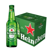 88VIP：Heineken 喜力 大瓶装啤酒 500ml*12瓶/箱返后83.35元包邮（88.35元+返5元猫超卡，需用福袋红包）