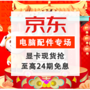 促销活动：京东 电脑配件 春节嗨购计划