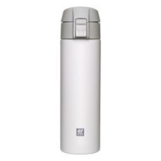 ZWILLING 双立人 弹簧保温杯 450ml 灰白