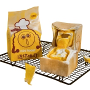 甜苦瓜 咸蛋黄纯奶手撕面包 90g*4件