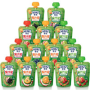 Heinz 亨氏 宝宝果汁果泥 120*6