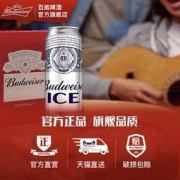 百威啤酒 冰啤 500ml*18听