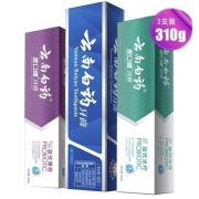 PLUS会员：YUNNANBAIYAO 云南白药 牙膏3支装（留兰香100g+薄荷清爽型105g+冰柠105g）
