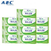 【ABC】EC便携式湿巾10片*10包19.9元