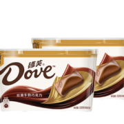 88VIP！Dove 德芙 丝滑牛奶巧克力 252g*2