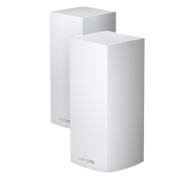 LINKSYS 领势 MX8400 三频8400M 千兆Mesh无线分布式路由器 Wi-Fi 6 两只装