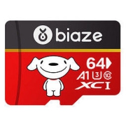 Biaze 毕亚兹 京东JOY系列 Micro-SD存储卡 64GB（USH-I、V30、U3、A1）27.8元