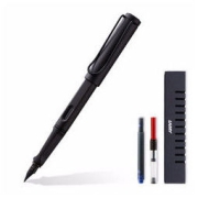 LAMY 凌美 钢笔 Safari狩猎系列 磨砂黑色 F尖 龙骨礼盒装
