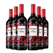 Casillero del Diablo 红魔鬼 尊龙系列赤霞珠干红葡萄酒750ml*6整箱装*2件516.4元包邮（双重优惠，合258.2元/件）