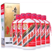 MOUTAI 茅台 飞天茅台 43度 酱香型白酒 500ml*6整箱（带杯）