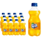 限地区、京东极速版：芬达 橙味汽水 300ml*12瓶/箱*3件21.65元+运费（合7.2元/件，需用券）