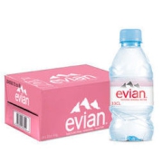 evian 依云 天然矿泉水 330毫升/瓶 24瓶装