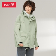 聚划算百亿补贴：班尼路  海虎里加绒  连帽棉服  休闲外套