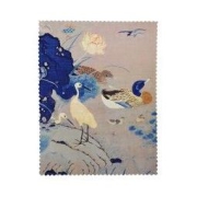 上海博物馆 莲塘乳鸭图擦眼镜布 6x12cm 纤绒布 手机屏幕清洁布