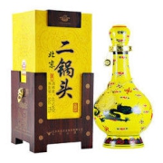 Niulanshan 牛栏山 经典二锅头 黄瓷 45%vol 清香型白酒 500ml 单瓶装