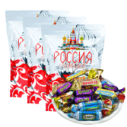 PLUS会员：阿孔特 俄罗斯多种巧克力糖果 500g*3袋34.9元包邮 （双重优惠）