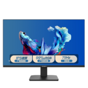 SKYWORTH 创维 Skyworth）23.8英寸 75Hz IPS屏 广视角 可壁挂 快拆支架 高清HDMI 家用办公节能电脑显示器（24X3）