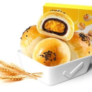 再降价：良品铺子 雪媚娘蛋黄酥 320g*3件