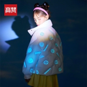高梵 哆啦A梦 儿童夜光羽绒服 三防免洗高充绒