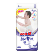GOO.N 大王 奢华肌 婴儿纸尿裤 L42片￥64.60 2.5折