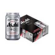Asahi 朝日啤酒 生啤罐装 330ml*24罐￥59.00 2.3折 比上一次爆料降低 ￥60
