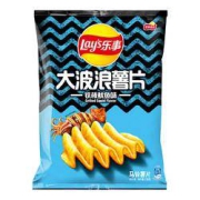 Lay's 乐事 大波浪 马铃薯片 铁板鱿鱼味 135g*3件