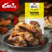 PLUS会员：KINGWUU 精武 麻辣鸭肫 75g*4件