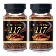 UCC 悠诗诗 117速溶黑咖啡  90g*2瓶￥25.68 3.4折 比上一次爆料降低 ￥2.7