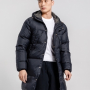 限尺码：CONVERSE 匡威 10017091-A01 男款长袖连帽羽绒服