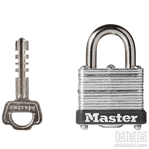 玛斯特（Master Lock）无胆钢千层挂锁 抽屉门锁 家用小锁头
