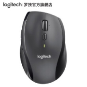 PLUS会员：logitech 罗技 M705 无线激光鼠标 黑色