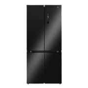 预售：Midea 美的 BCD-501WSPZM(E) 风冷十字对开门冰箱 501L 曜石黑