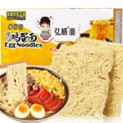 PLUS会员、有券的上：HONGWEI 弘威 鸡蛋面 1200g*2件