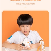 科大讯飞  阿尔法蛋 动力机械组80合1机器人
