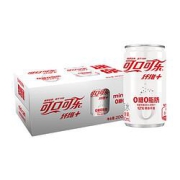 限地区：Coca-Cola可口可乐纤维+无糖零热量汽水碳酸饮料200ml*12罐19.7元