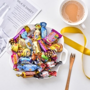 俄罗斯进口 slavyanka 多种口味糖果 500g
