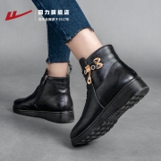 聚划算百亿补贴：回力 棉鞋 妈妈鞋 加绒马丁靴皮鞋