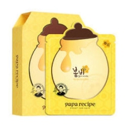 Papa recipe 春雨 韩国进口 春雨papa recipe 黄色蜂蜜面膜 补水保湿滋养 孕妇敏感肌可用男女通用 黄春雨10片/盒