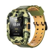 360 S2 Wi-Fi 智能手表 39mm 军绿色 琥珀黄硅胶表带（GPS、WIFI）