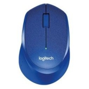 logitech 罗技 M330 2.4G无线鼠标 1000DPI 蓝色