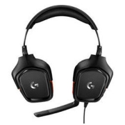 logitech 罗技 G331 耳罩式头戴式动圈降噪有线耳机 黑色 3.5mm